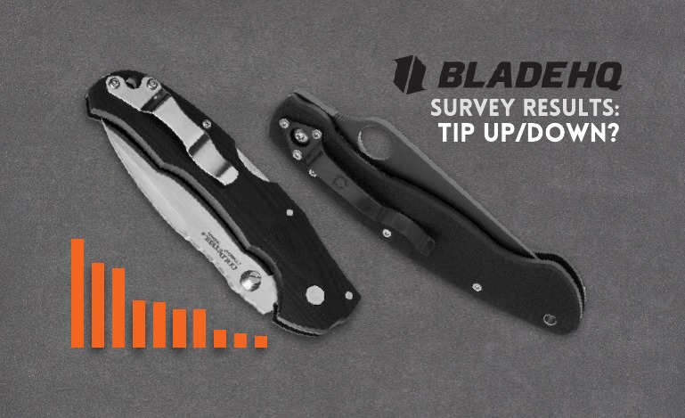 Tip Up or Tip Down Carry? SURVEY RESULTS »