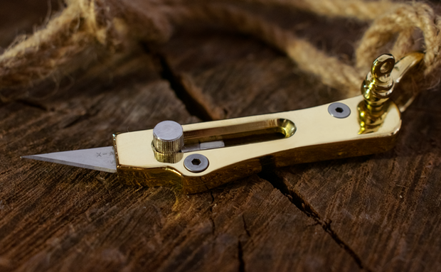 Boston-Based Company Creates Brass-Handled Utility Knife »