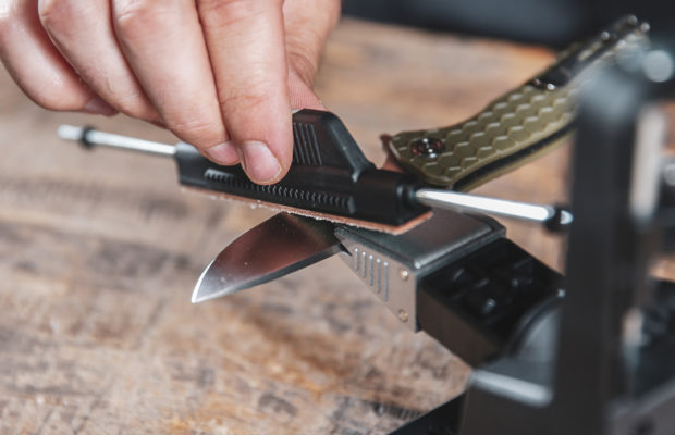 Work Sharp Upgrade Kit for Precision Adjust Knife Sharpener, Set of 7  Abrasives and Carry Case