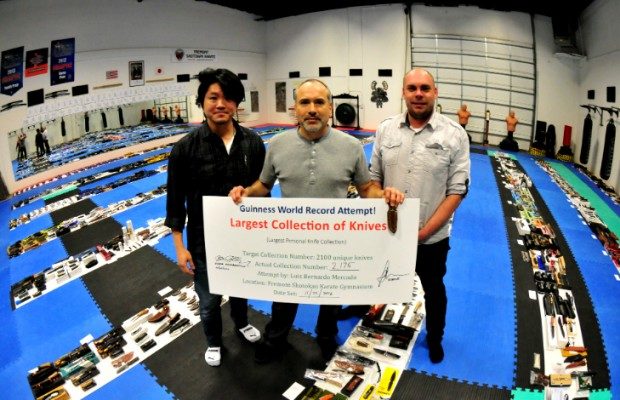 World Record Holder for Largest Knife Collection Plans Huge