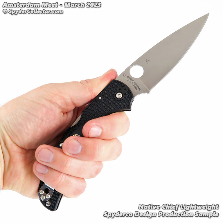 Spyderco Native Chief Lightweight Delivers Impressive Specs
