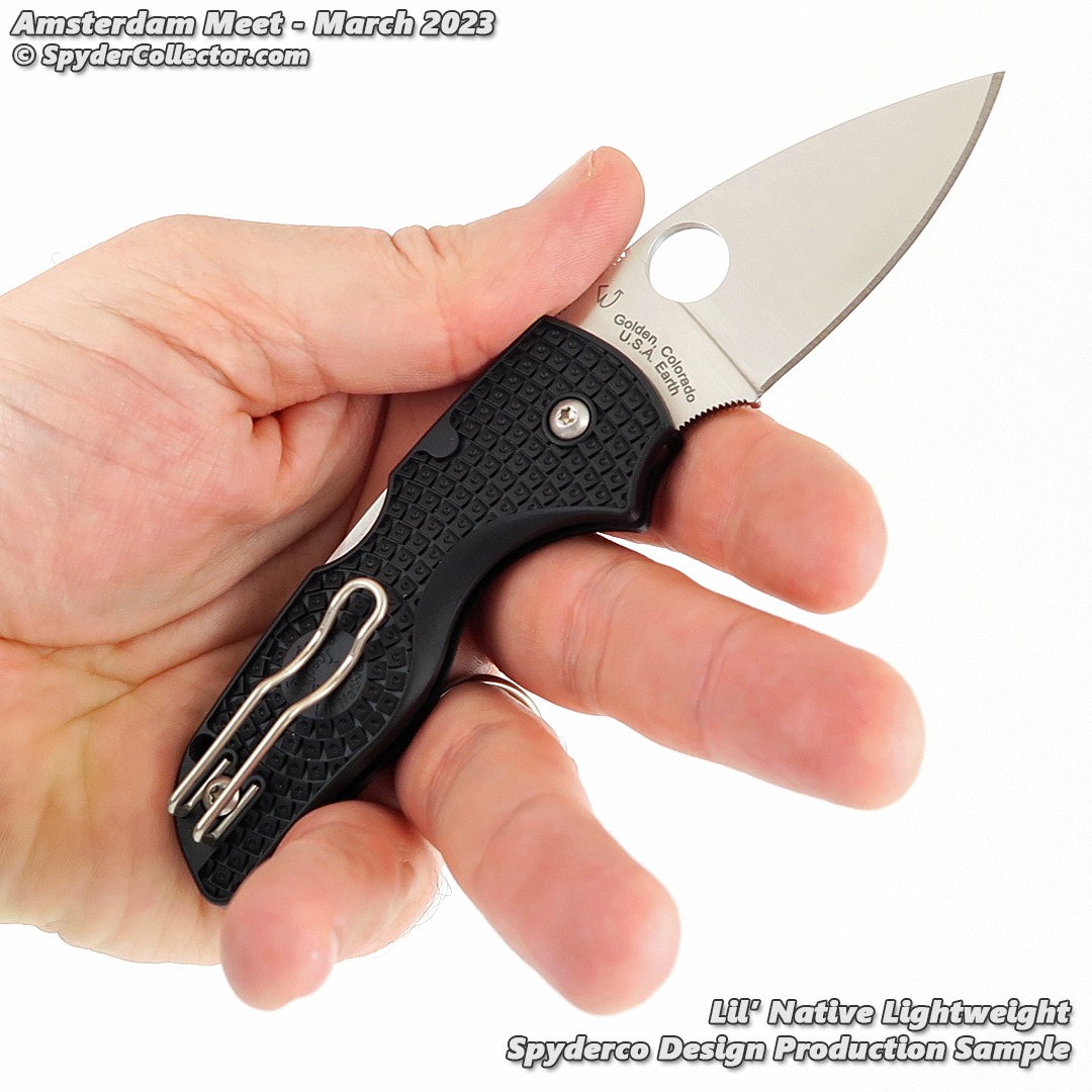 Spyderco Lil’ Native to Get Lightweight Treatment Pocket Knife Info