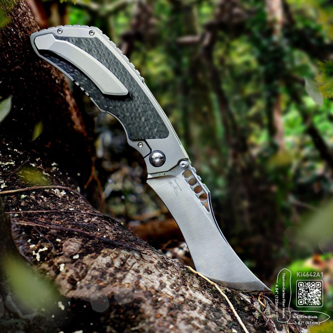 Kizer Huntsman Goes for Bold Blade and Big Handle