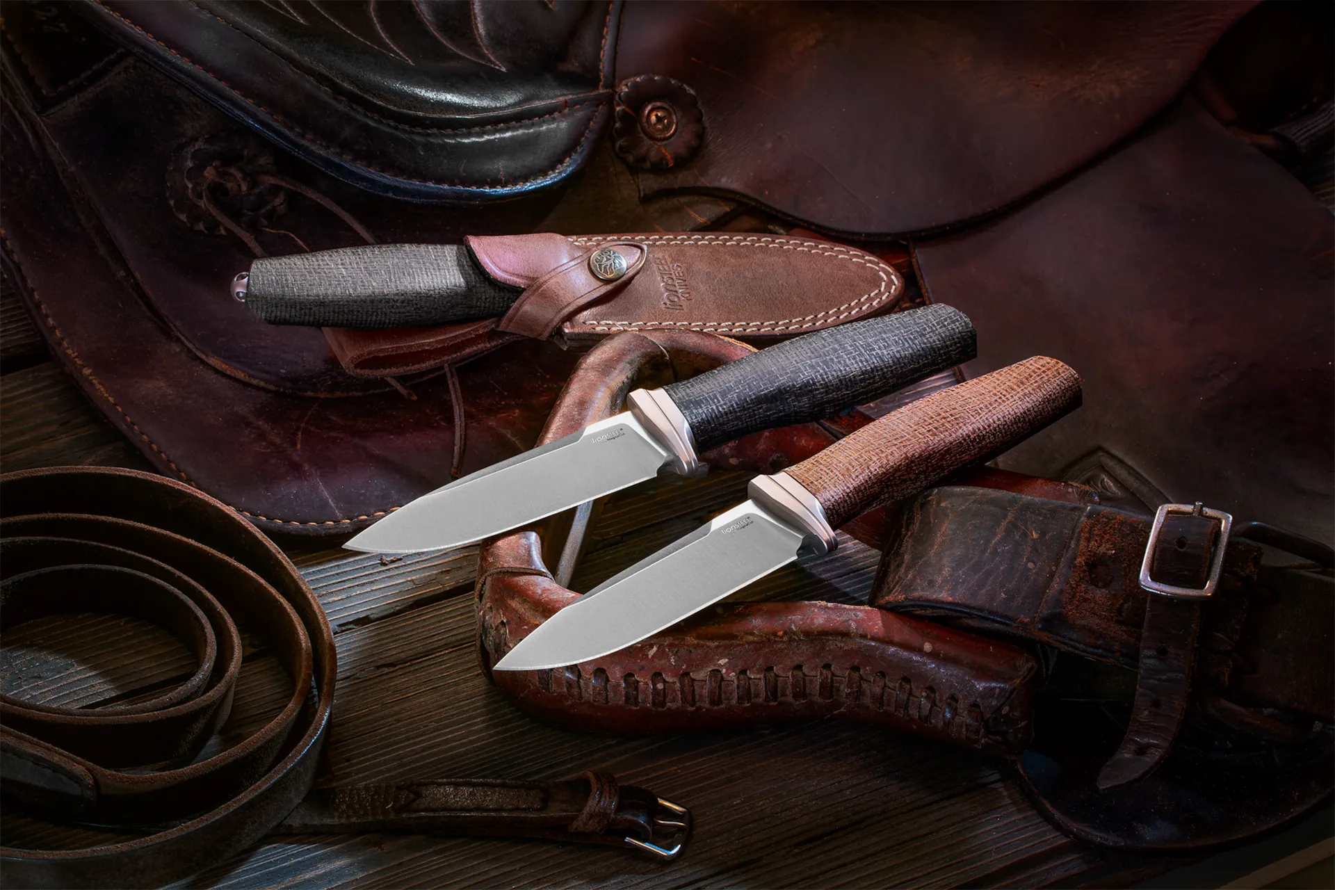 SHOT Day 2: LionSteel Goes for Broke with New Take-Apart Fixed Blade