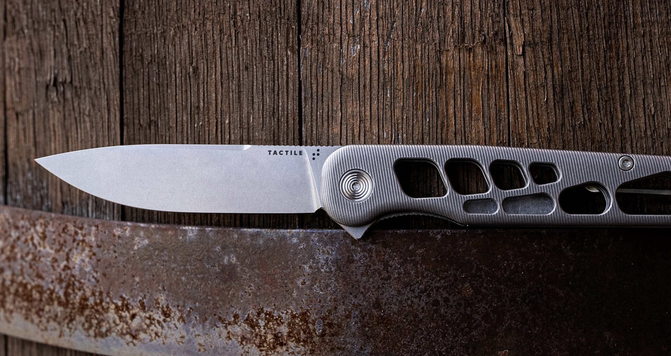 Tactile Turns Lemons into Liner Locks with New Skeletonized Rockwall